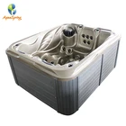 Top quality new design whirlpool bathtub outdoor home spa hot tub