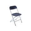 Cheap Plastic Metal Frame Garden Folding Chair Commercial Quality For Outdoor Events