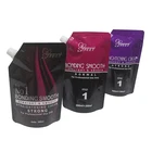Disposable doypack cosmetic aluminum foil stand up pouches with spout packaging