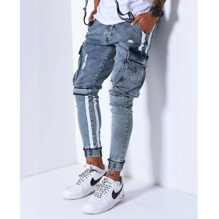 denim sweatpants mens