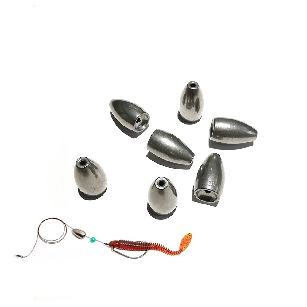 Wholesale High Quality Tungsten Fishing Weights Tungsten Flipping
