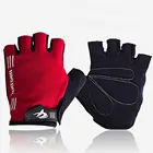 Racing OEM Custom Anti-skid Shock Absorber Bike Gloves Half Finger Bicycle Racing