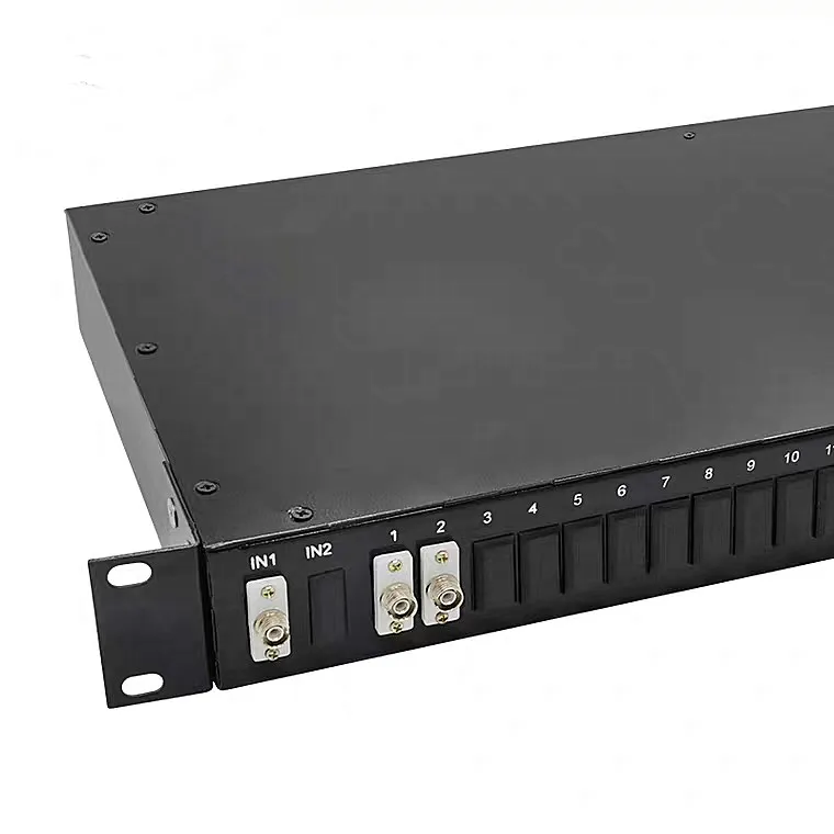 Rack Type Rack Mounted 1x2 1x16 Plc Splitter With Fc Apc Connector 2