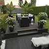 France Style and Black color WPC floor used composite decking,Like wood floor,WPC decking