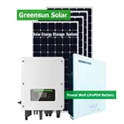 Hybrid Solar Energy Systems 6KW 7KW 8kw Storage Batteries Kit 8000w for Home Appliances