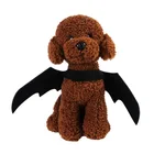 halloween pet cloth cats dogs costumes batman wings pet accessory horn headdress small kitten cloak