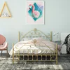 /product-detail/queen-modern-classic-silver-metal-platform-bed-frame-with-upholstered-headboard-62359680205.html
