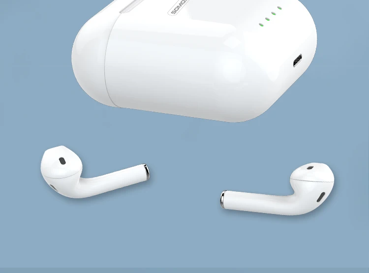 Somostel TWS i88 True Wireless Stereo Earbuds Bluetooth earphohne with wireless charging headphone for iphone - ANKUX.COM