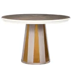 AJJ Boutique American luxury DINING ROUND TABLE table dining room furniture solid wood dining tablePA100