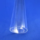Factory transparent clear Polycarbonate pipe, colorful PC PMMA Acrylic tube
