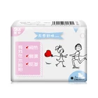 OBB skin-friendly breathable pure cotton soft no fluorescent agent sanitary napkin cheap affordable Sanitary Napkin