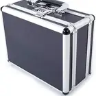 Aluminum New Framed Locking Gun Pistol Handgun Lock Box Hard Storage Carry Case