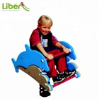 Plastic Playground Toy Children Spring Rocking Horse Spring Rider