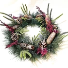 Factory wholesale Handmade Christmas wreath Christmas decorations