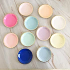 Paper Plate Plates Paper Bagasse Paper Platebowls Approved Compostable Sugarcane Fiber Plate Bamboo Areca Nut Plates