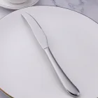 4 Set High Quality 18/10 Mirror Polish Stainless Steel 4 Pcs Hotel Silverware Flatware Cutlery Set
