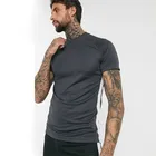 wholesale mens blank causal 95 cotton 5 spandex t shirts