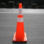 90cm Football Marker Cones Traffic Product Orange PVC Traffic Cones Plastic Cones