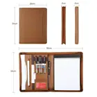 Customized Folder Leather Portfolio With Logo