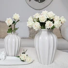 wholesale High quality Artificial flowers single stem artificial silk roses for sale