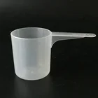 Food grade 80cc ml 40g whey protein powder plastic scoop