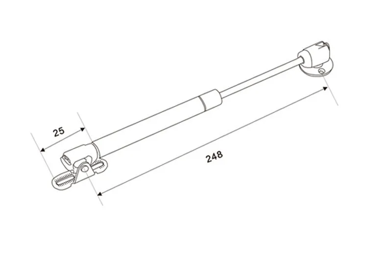 用于厨房cm273的软关闭大师upturn气弹簧气撑杆