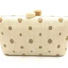 Wholesale European and South American popular woven clutch bag straw evening bag