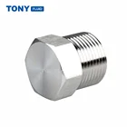 Steel Plug Pipe Male Pipe Plug Multiple Types Stainless Steel SS304 SS316 Hex Plug Male Thread Pipe Plug