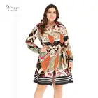 In Stock Women Clothing Plus Size Long Sleeve Dress, 3xl Plus Size Dress For Ladies