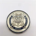 customized challenge blanks british antique silver trolley double-sided coin