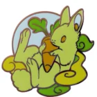 Factory Direct Metal Badge Custom Enamel Hinged Lapel Pin Food glow in the dark