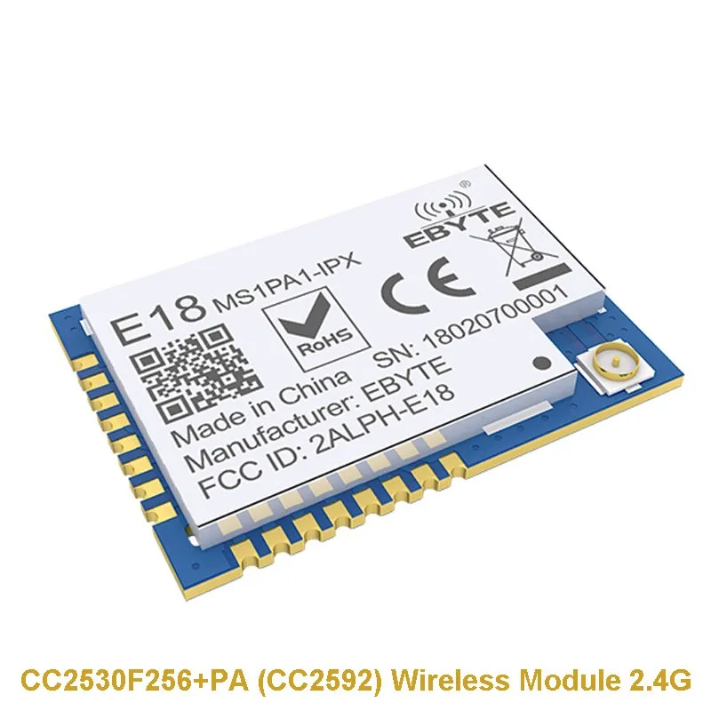 TI solution CC2530F256+PA (CC2592) Wireless Module 2.4G Zigbee Development Board IPEX/IPX E18-MS1PA1-IPX - ANKUX.COM