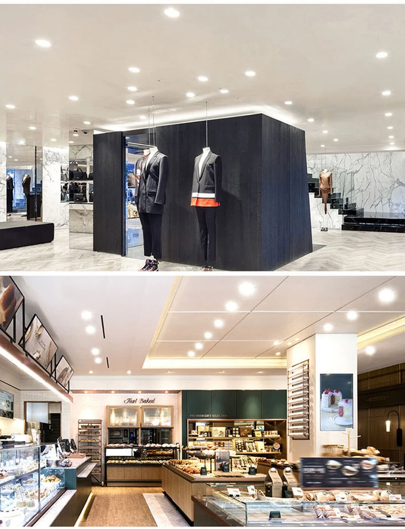 SMD5730 LED Downlight Dimmable 3W 5W 7W 12W 15W 18W LED Ceiling Downlight Light Cold Warm white Lamp LED Lamp Spot Light