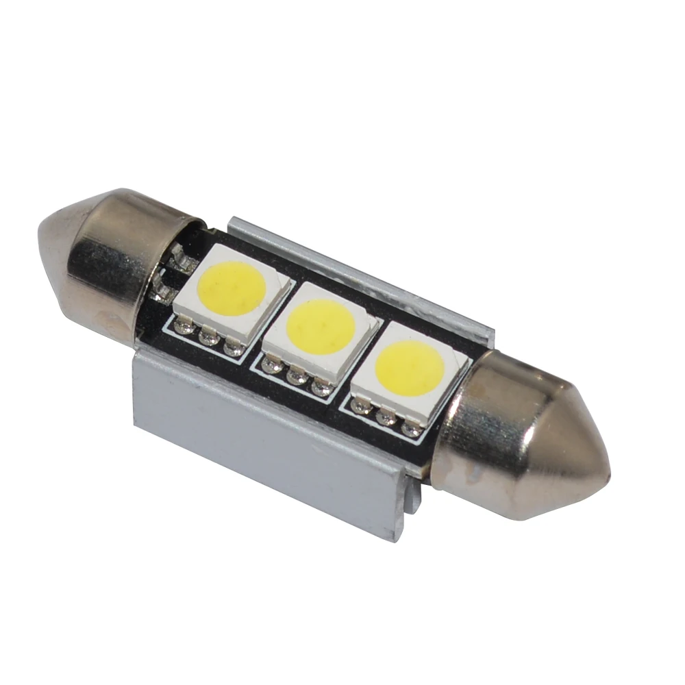 Ce V Mm Smd Canbus Leds Festoon C W Car Led Side Bulb Roof