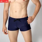 KCOA Fast Shipping 100% Polyester Swimming Trunks Men Beach Wear Swim Shorts