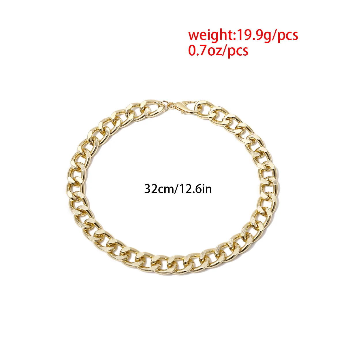 2020 gold chain jewelry gold ankle bracelet thick hiphop chain anklet women foot jewelry