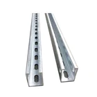 hot sale C profile steel solar rail for solar pv panel mounting system
