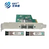 Gigabit Dual-port Oneway Transmission RX only receiving Fiber Optic Ethernet Network Internet Card