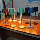 Poldina battery waterproof IP55 4400mAh restaurant rechargeable led table lamp
