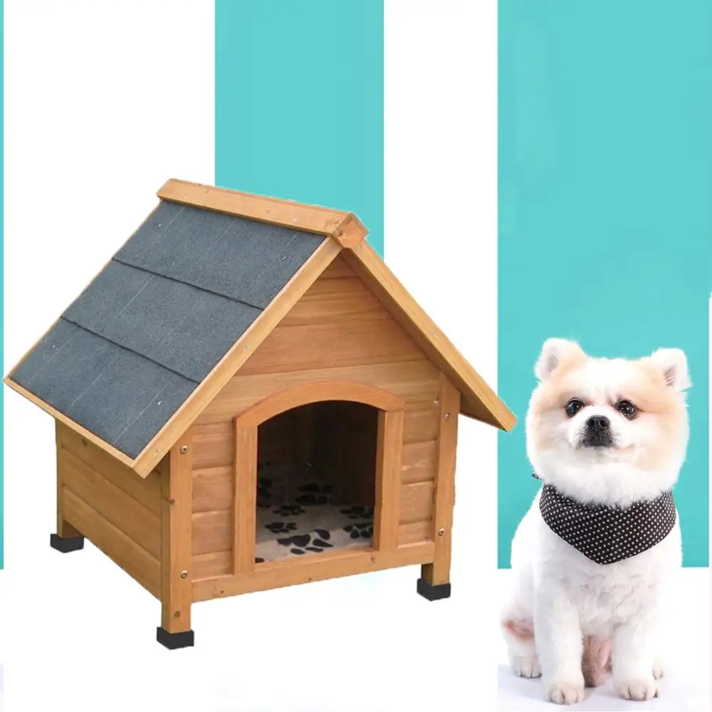 outdoor large wooden kennel dog house