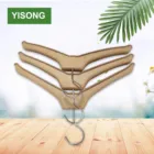 Factory price biodegradable hangers paper pulp clothes hanger recycle paper hanger for clothes