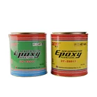 DEYI top quality liquid A B epoxy resin adhesive for wooden furniture surface coating