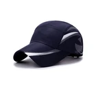 Wholesale Baseball Caps Cotton Twill Mens Embroidered Dark Blue Baseball Hats Custom Logo