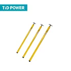 High voltage live line tool used foam filled fiberglass hot stick tube