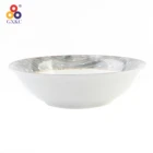 new style irregular shape ceramic porcelain cereal bowl for party