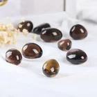 Wholesale natural stone Factory directly selling smoky crystal tumble stones gemstone