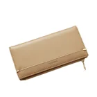 Leather Wallet Hot Sale Fashion Cheap Colorful Card Holder Long PU Leather Ladies Clutch Women Wallet