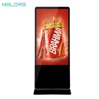43 55 65 inch indoor floor standing lcd advertising display screen with 1920*1080P android vertical digital signage