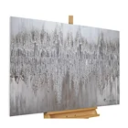 Handmade contemporary canvas abstract art paintings for home decoration
