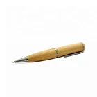 Double Eleven Factory Promotion USB Wood Ballpen wholesale Customized Logo Pen